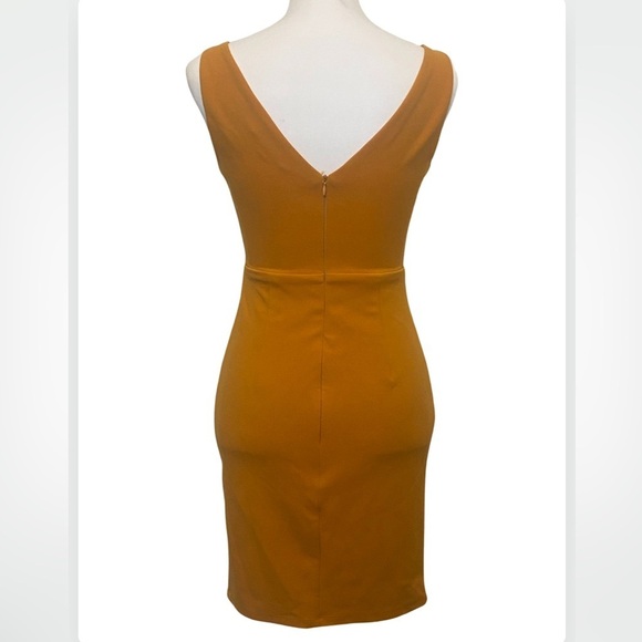 Lulus Embrace the Night V-Neck Bodycon Slim Fitted Dress Small Cocktail Party - Picture 6 of 10